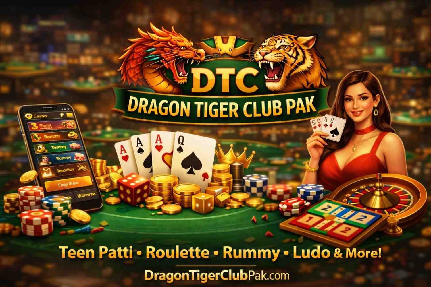 Dragon Tiger Club Game