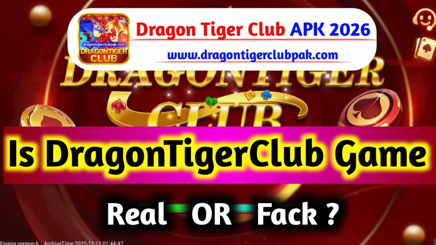 Dragon Tiger Club Real or Fake